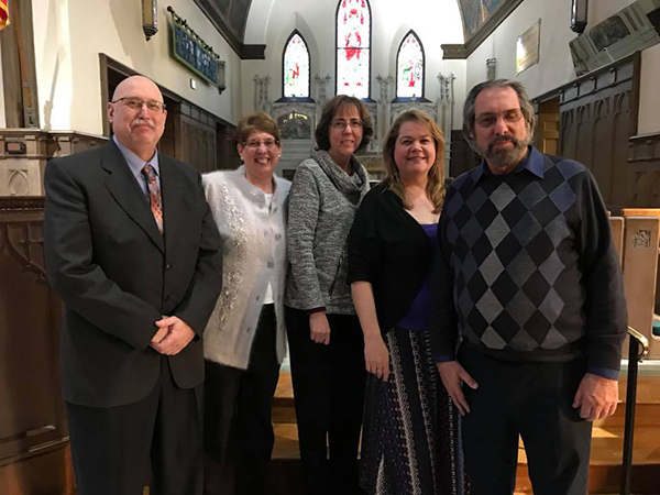My brothers and sisters and me in 2018 after our mother's memorial. That's me second from the right. 