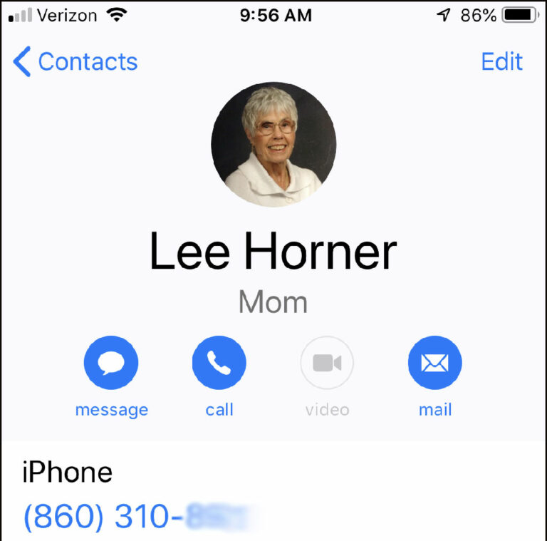 Calling Mom
